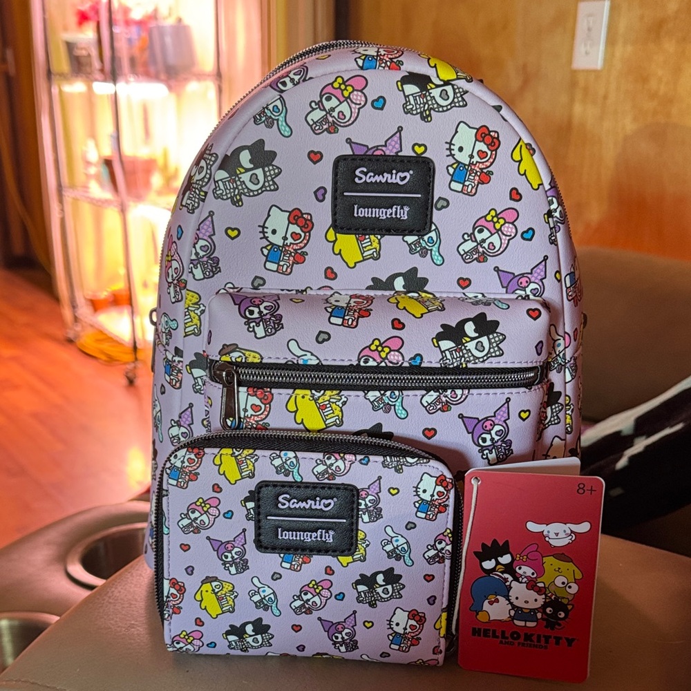 Hello Kitty and Friends Colorful Backpack - Picture 8 of 8